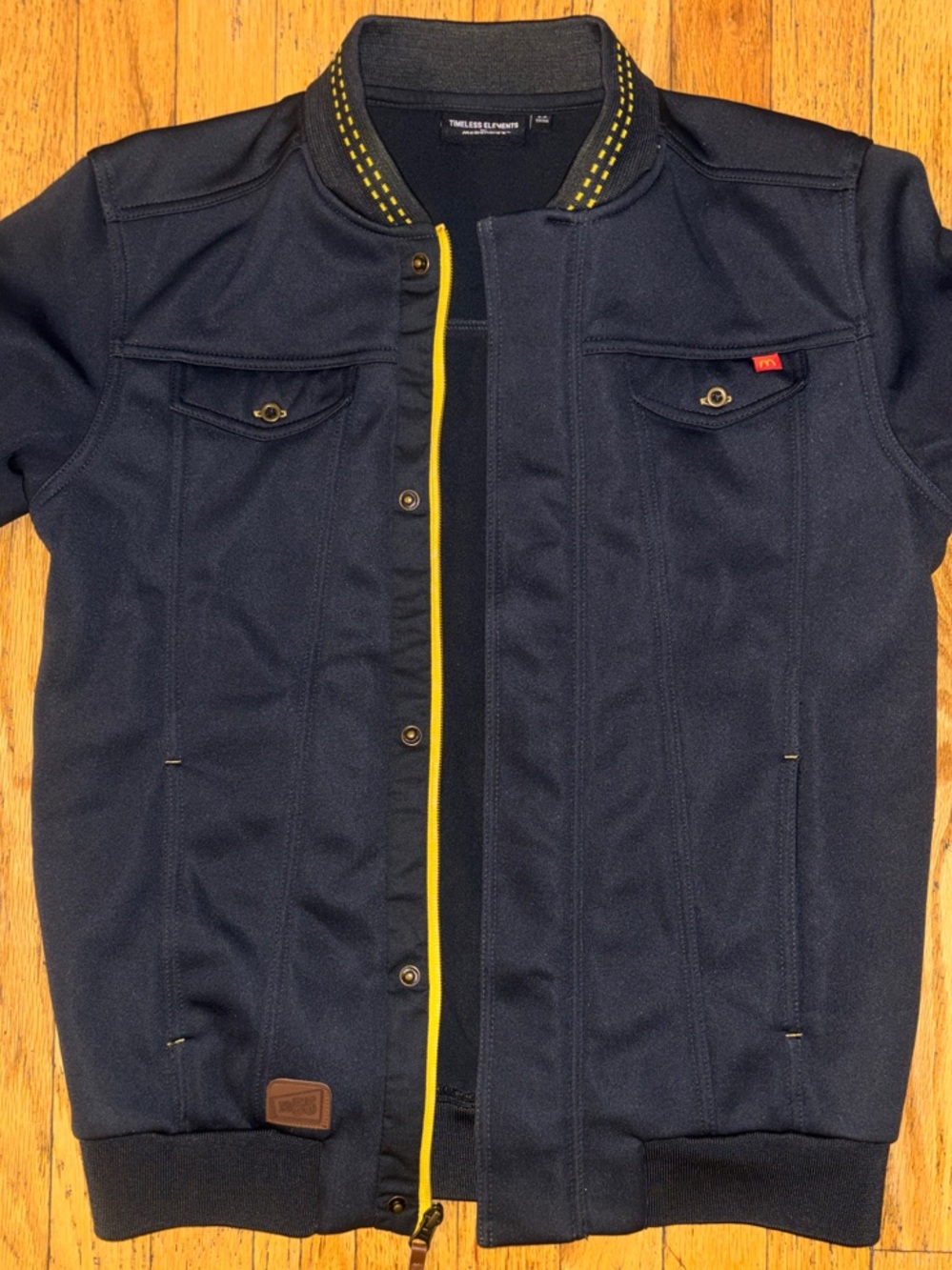 McDonalds Timeless Elements Fleece Lined Employee Crew Jacket - Small